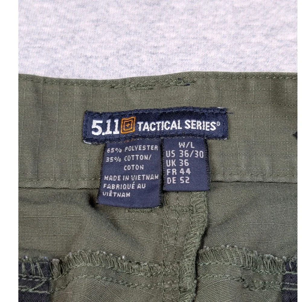 5.11 Tactical  Stryke Ripstop Cargo Pants Mens 36x30 Olive Green 74369